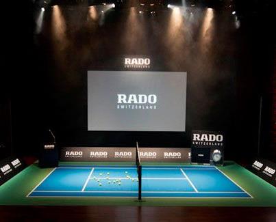 Rado – официальный партнер теннисных турниров