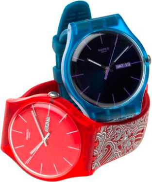 часы от Bosco и Swatch
