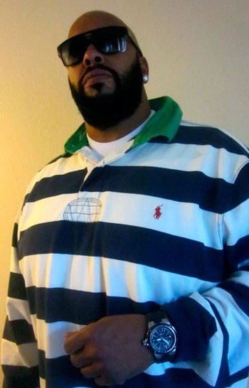Suge Knight со своими часами Officina del Tempo