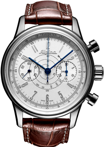  Alpina 130 Heritage Pilot Automatic Chronograph (Ref. AL-860S4H6)