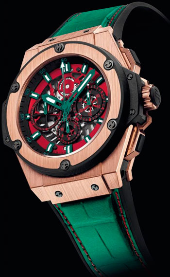 часы Hublot King Power Gold Mexico (Ref. 710.OX.0130.GR.MEX10) часы Hublot King Power Gold Mexico (Ref. 710.OX.0130.GR.MEX10)