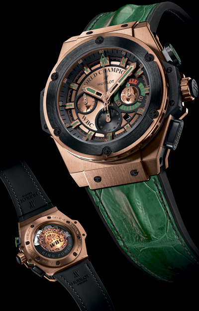  Hublot WBC chronograph King Power