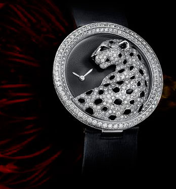 часы Cartier Panthère Divine из коллекции Les Heures Fabuleuses