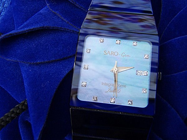  Saro-Gem Integral Jubilé Sapphire-Blue