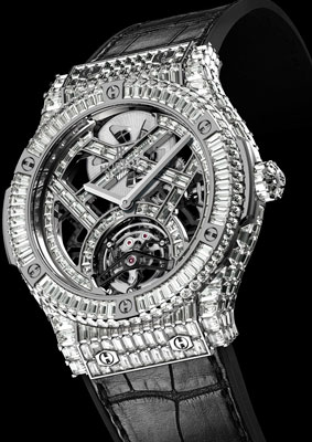 Часы Hublot Classic Fusion Skeleton Haute Joaillerie