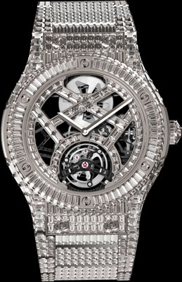Часы Hublot Classic Fusion Skeleton Haute Joaillerie (Ref. 505.WX.9000.LR)