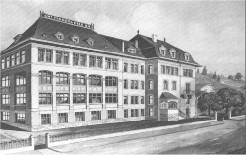 Внешний вид здания мануфактуры XIX века заметно изменился, но одно остается неизменным — точность и высокий статут швейцарских часов Tissot.