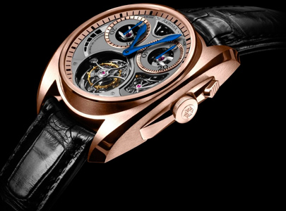 Часы Tourbillon Monopusher Chronograph от AkriviA Часы Tourbillon Monopusher Chronograph от AkriviA