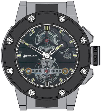 часы Predator Tourbillon