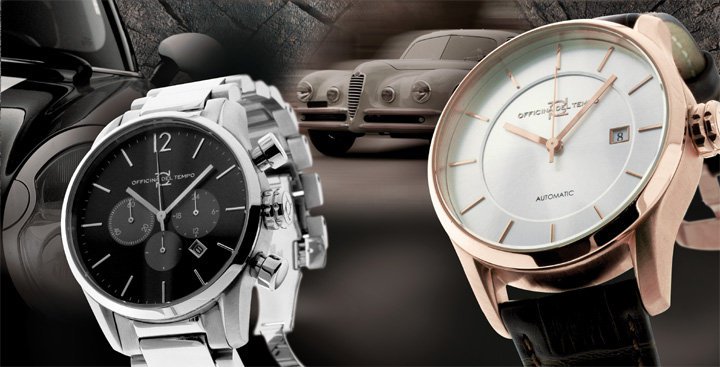 часы Officina del Tempo (Style Minimal Chrono and Automatic)