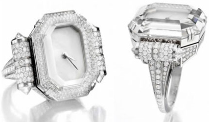 кольцо-часы Ring от дизайнера Стивена Гротела