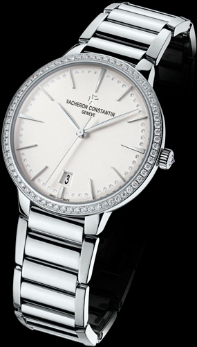 Женские часы Vacheron Constantin Patrimony Contemporaine Small White Gold (Ref. 85515/CA1G-9841)