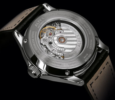 задняя сторона часов Alfex Automatic задняя сторона часов Alfex Automatic