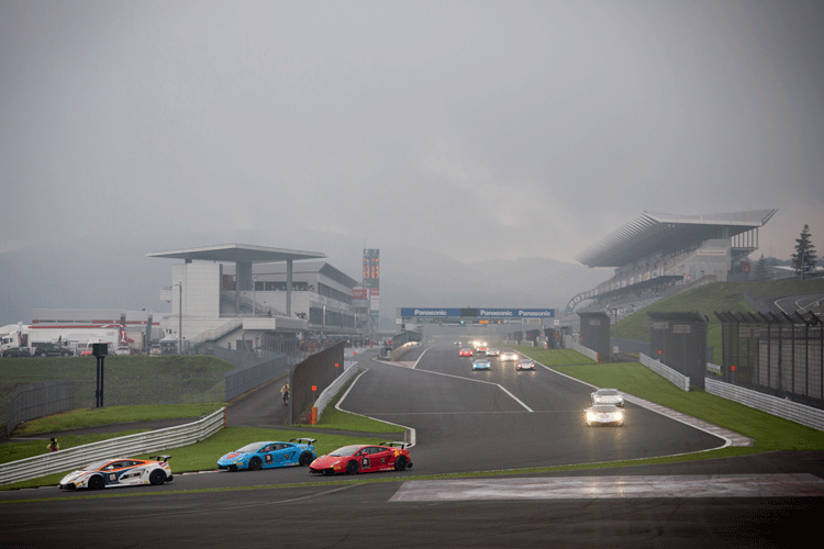 гонки Lamborghini Blancpain Super Trofeo Asia Series 2012