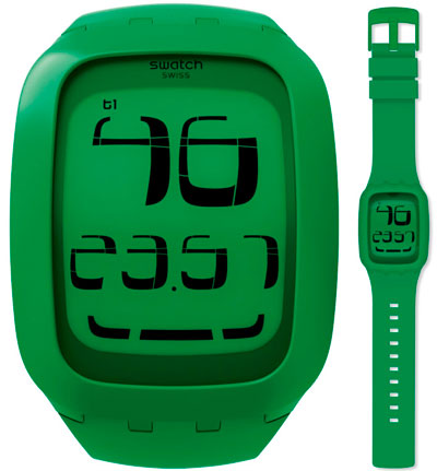 часы Swatch Touch Green (Ref. SURG102) часы Swatch Touch Green (Ref. SURG102)