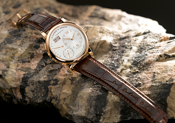 LANGE 1 DAYMATIC на серебряной руде