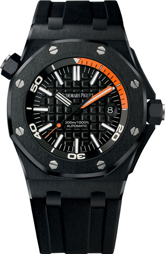 Новые дайверские часы Royal Oak Offshore Diver Orange от Audemars Piguet на SIHH 2013
