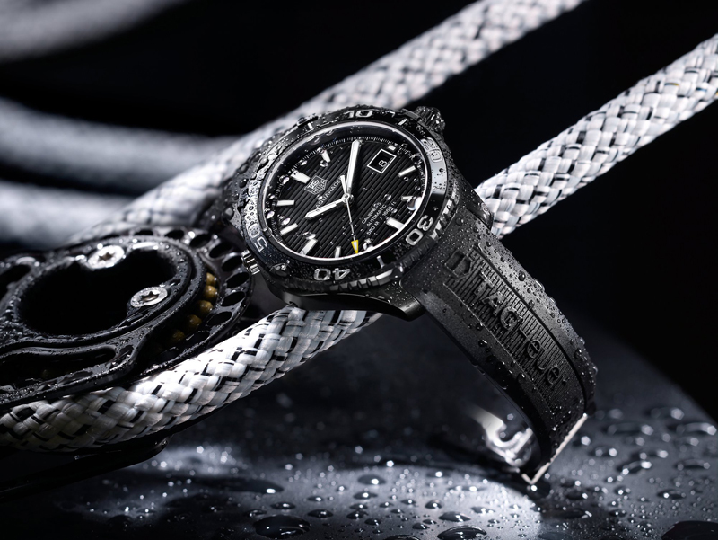 Дайверскике часы TAG Heuer Aquaracer 500M пригодились бы Леонардо Ди Каприо во время съемок «Титаника». Дайверскике часы TAG Heuer Aquaracer 500M пригодились бы Леонардо Ди Каприо во время съемок «Титаника».