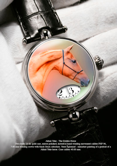 часы Verre Églomisé Animal Collection