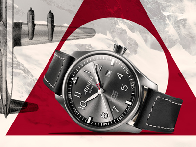 Часы Alpina Startimer Pilot Automatic «Sunstar» (Ref. AL-525GB4S6)