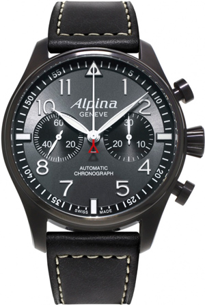 Часы Alpina Startimer Pilot Automatic Chronograph «Black Star»