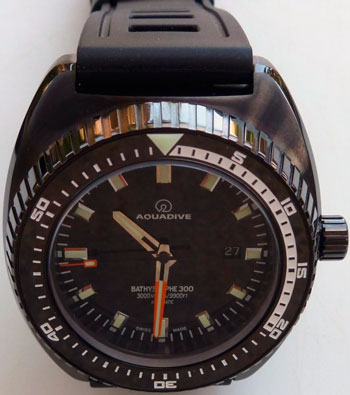 часы Aquadive BS300 с покрытием DLC