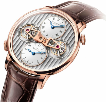  Arnold & Son Double Tourbillon Escapement Dual Time (Ref. 1DTAR.L01A.C120A)