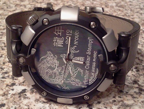 Arthur Oskar Stampfli Ocean China Dragon 2012 – новые часы с драконом Arthur Oskar Stampfli Ocean China Dragon 2012 – новые часы с драконом