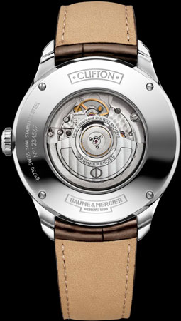 задняя сторона часов Clifton GMT