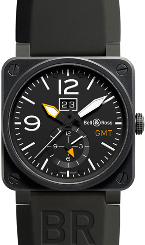 Часы BR 03-51 GMT Carbon от Bell & Ross