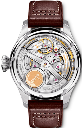 задняя сторона часов IWC Big Pilot’s Watch Perpetual Calendar Edition “Le Petit Prince” (Ref. IW502801)