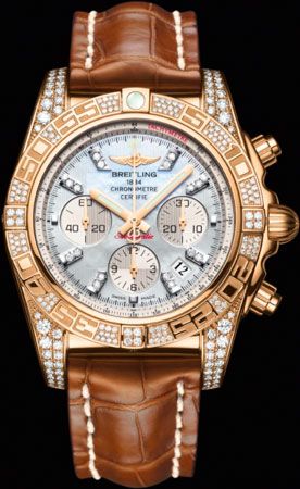 Мужские часы с бриллиантами Breitling Chronomat 44 Spesial Series