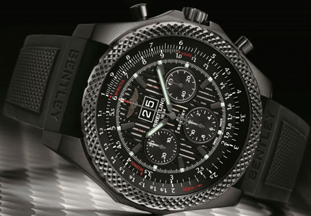 Часы Breitling for Bentley - Bentley 6.75 Midnight Carbon chronograph