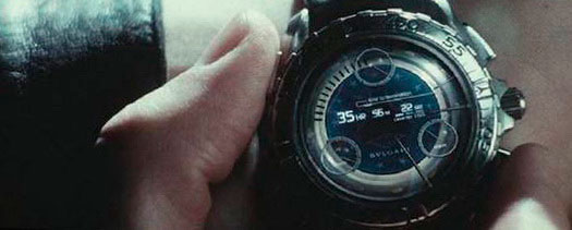 часы Bvlgari в фильме "Особое мнение" ("Minority report") часы Bvlgari в фильме "Особое мнение" ("Minority report")