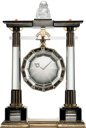 Каминные часы Large Portique Mystery Clock 1923 г. Каминные часы Large Portique Mystery Clock 1923 г.