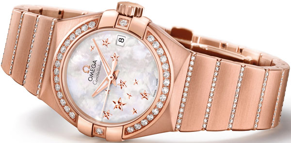 Новинка на BaselWorld 2012: Шикарные часы Omega Constellation Co-Axial «Бриллиант может показаться просто камнем тому, кто не знает его истинную цену».