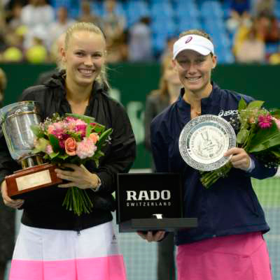      (Caroline Wozniacki & Samantha Stosur)