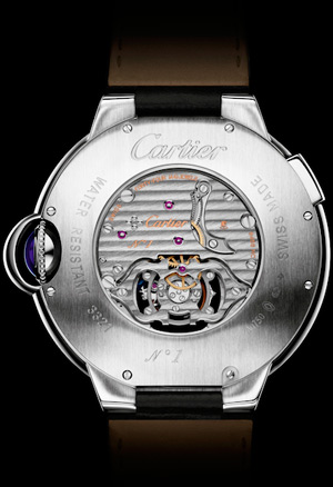 задняя сторона часов Ballon Bleu Tourbillon Double Jumping Second Time Zone