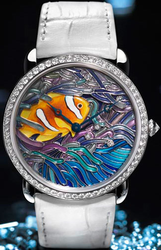 часы Cartier Fish