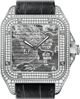     Cartier Santos Triple 100