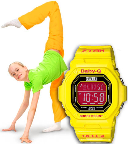 Casio - спортивные часы для спортивных детей