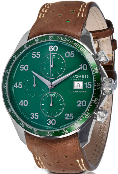часы Christopher Ward C7 Rapide MK II British Racing Green LE