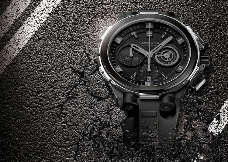часы C2 Asphalt Black
