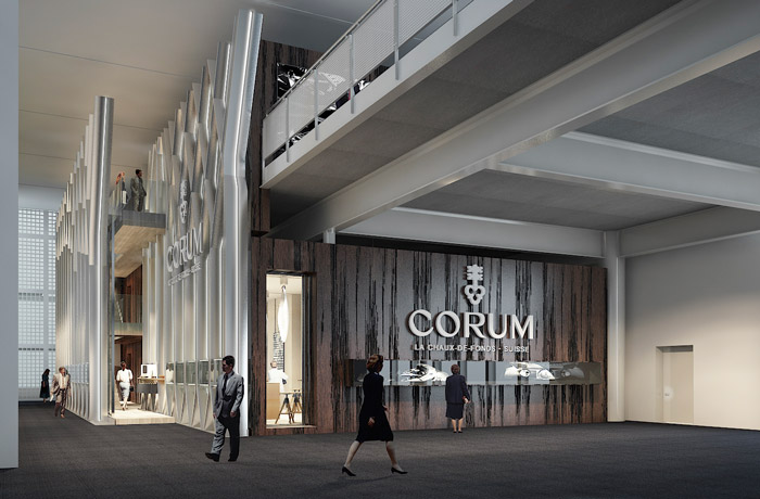 Baselworld 2013: Corum торжественно представляет новый стенд площадью более 700 квадратных метров