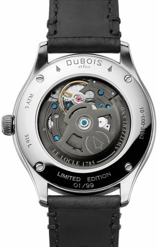 задняя сторона часов DuBois & Fils DBF003 задняя сторона часов DuBois & Fils DBF003