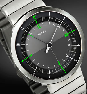 Часы Botta-Design DUO green