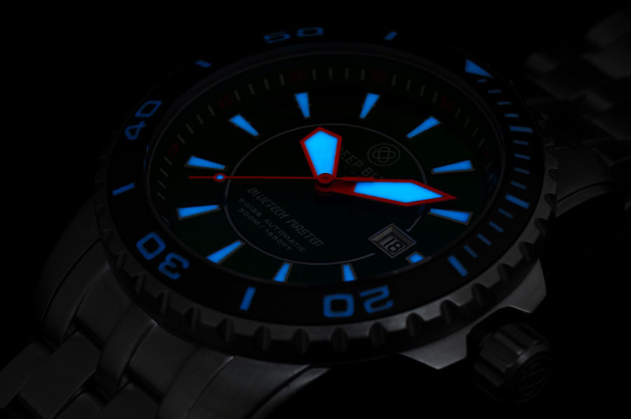 часы BlueTech Master 500 от Deep blue
