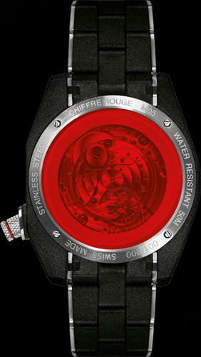 задняя сторона часов Dior Chiffre Rouge M05