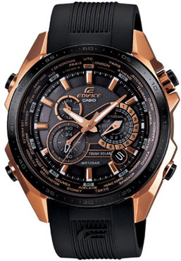 часы Casio Black X Rose EQS-500CG-1A