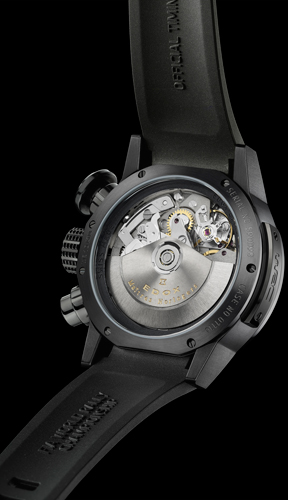 задняя сторона часов Edox WRC Chronorally
